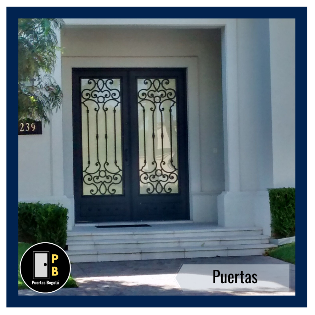 puertas de hierro forjado, puertas en hierro forjado, puertas hierro forjado