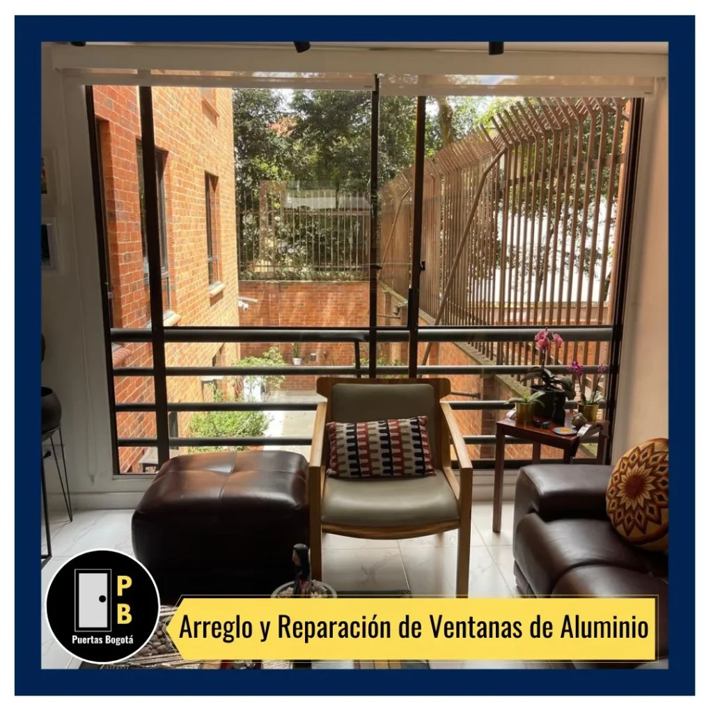 Arreglo de ventanas en Bogotá con solución profesional a domicilio