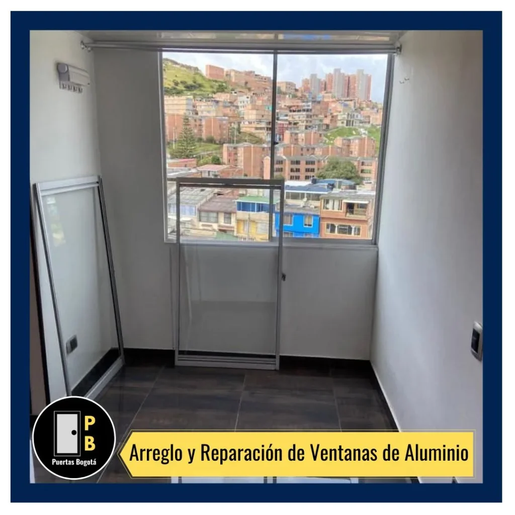 Mantenimiento de ventanas para evitar filtraciones y desajustes. Servicio a domicilio en Bogotá